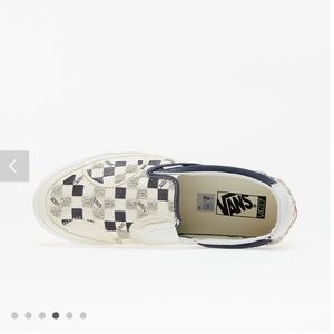 VANS VAULT CLASSIC SLIP-ON BRICOLAGE LX (EMBROIDERED CHECKER)